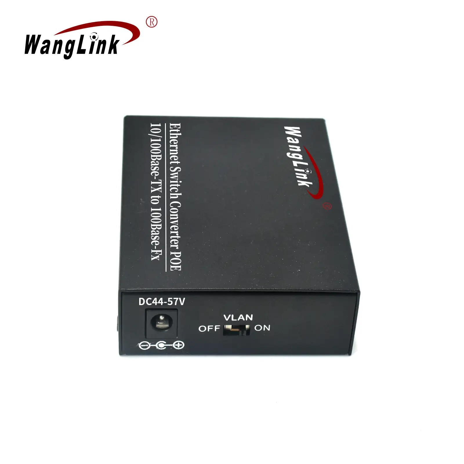 Product gallery: CF201P | 10/100Mbps 2 RJ45 1 Fiber port poe fiber media converter