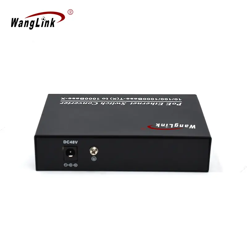 Product gallery: CG202P | Gigabit media converter with poe output 2 RJ45 2 SC Fiber port