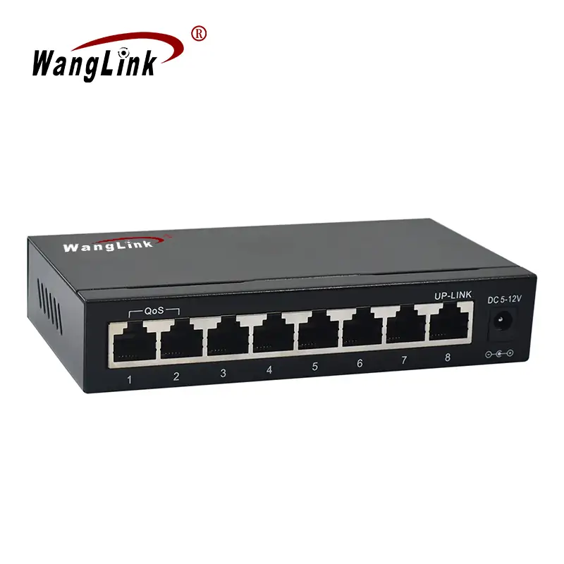 Product gallery: SG08T-V2 | Unmanaged 8 port gigabit ethernet switch