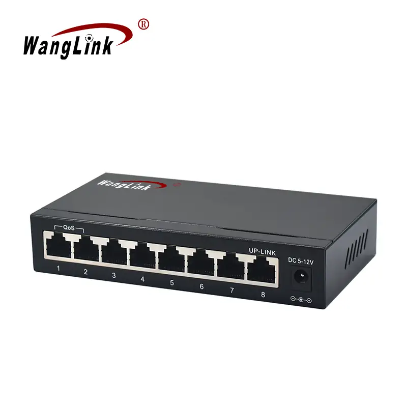 Product gallery: SG08T-V2 | Unmanaged 8 port gigabit ethernet switch